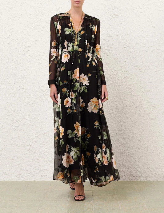 Luna Burnout Sheath Dress