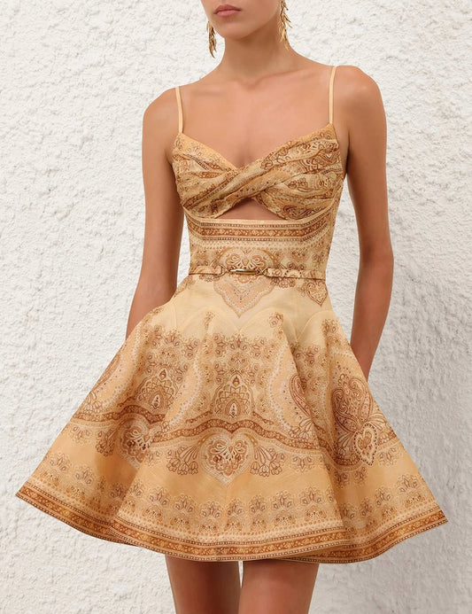 Luna Twist Mini Dress