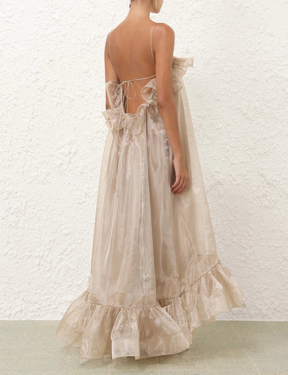 Balance Flounce Gown