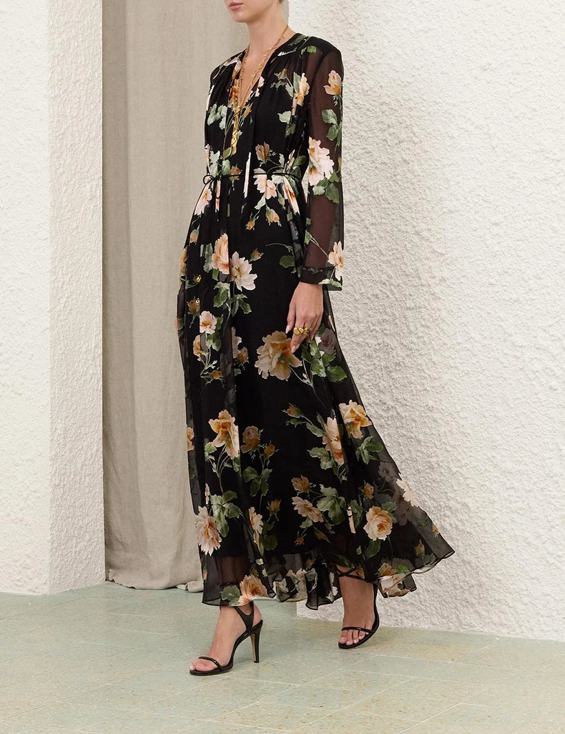 Luna Burnout Sheath Dress