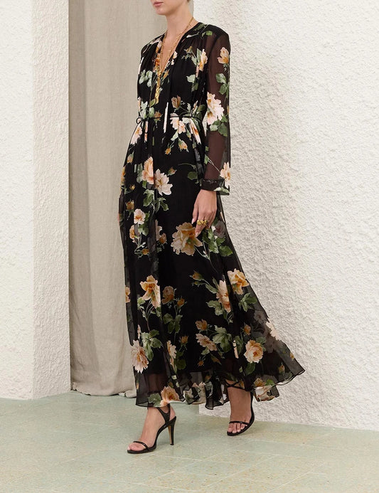 Luna Burnout Sheath Dress
