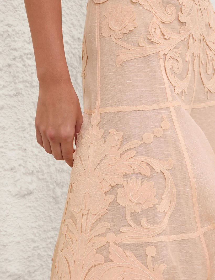 Rebellion Filigree Bodice & Midi Skirt Set