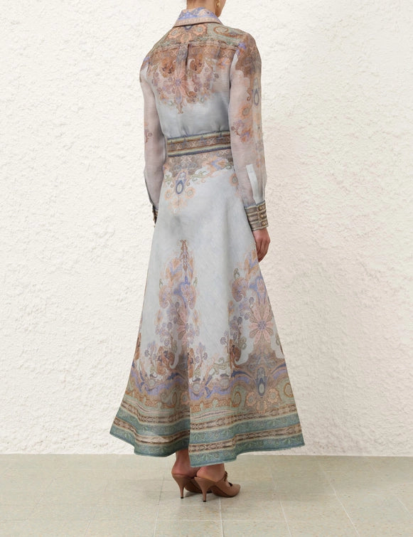 Eden Body Shirt & Maxi Skirt Set