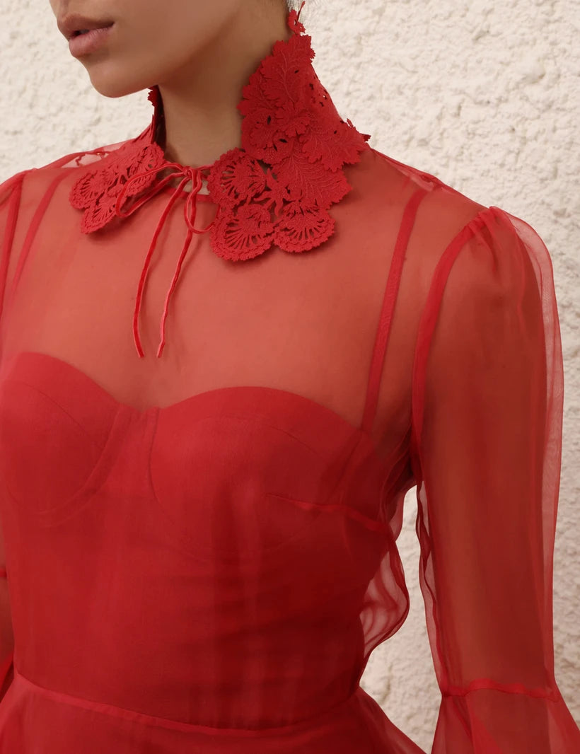 Rebellion Lantern Mini Dress