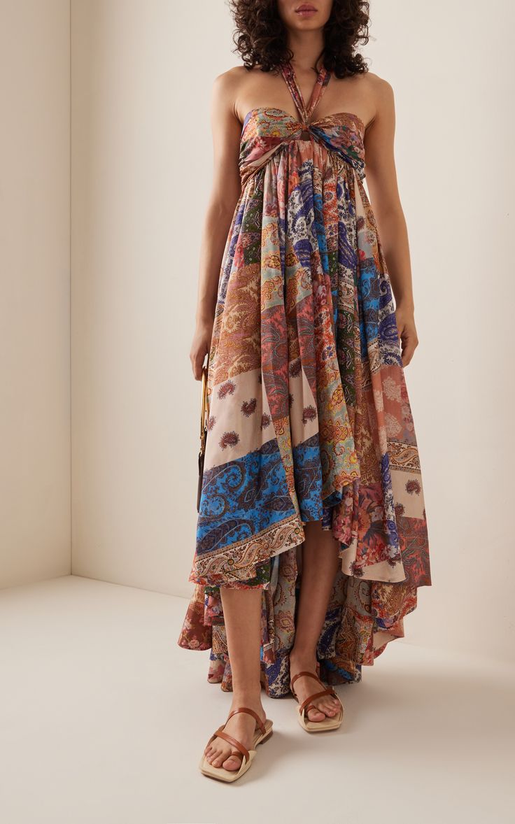 Devi Halter Maxi Dress