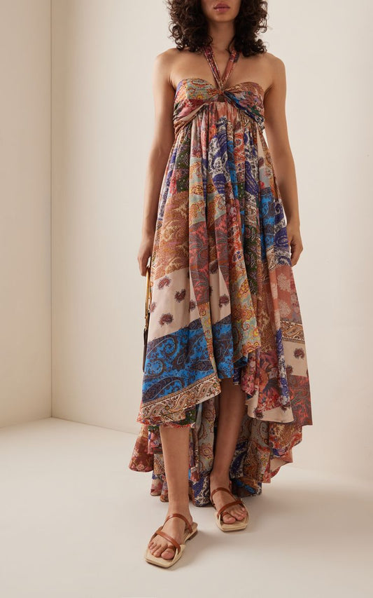 Devi Halter Maxi Dress