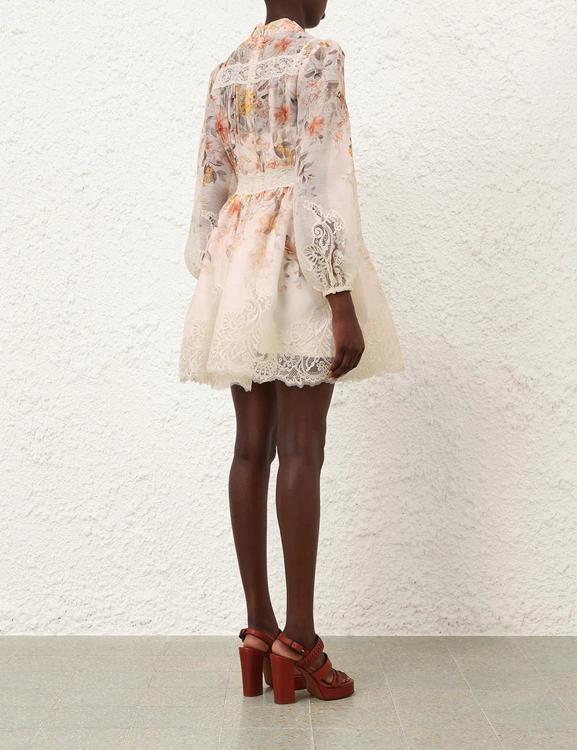 Luna Lace Lantern Dress