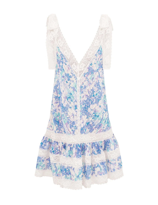 Solstice Lantern Mini Dress