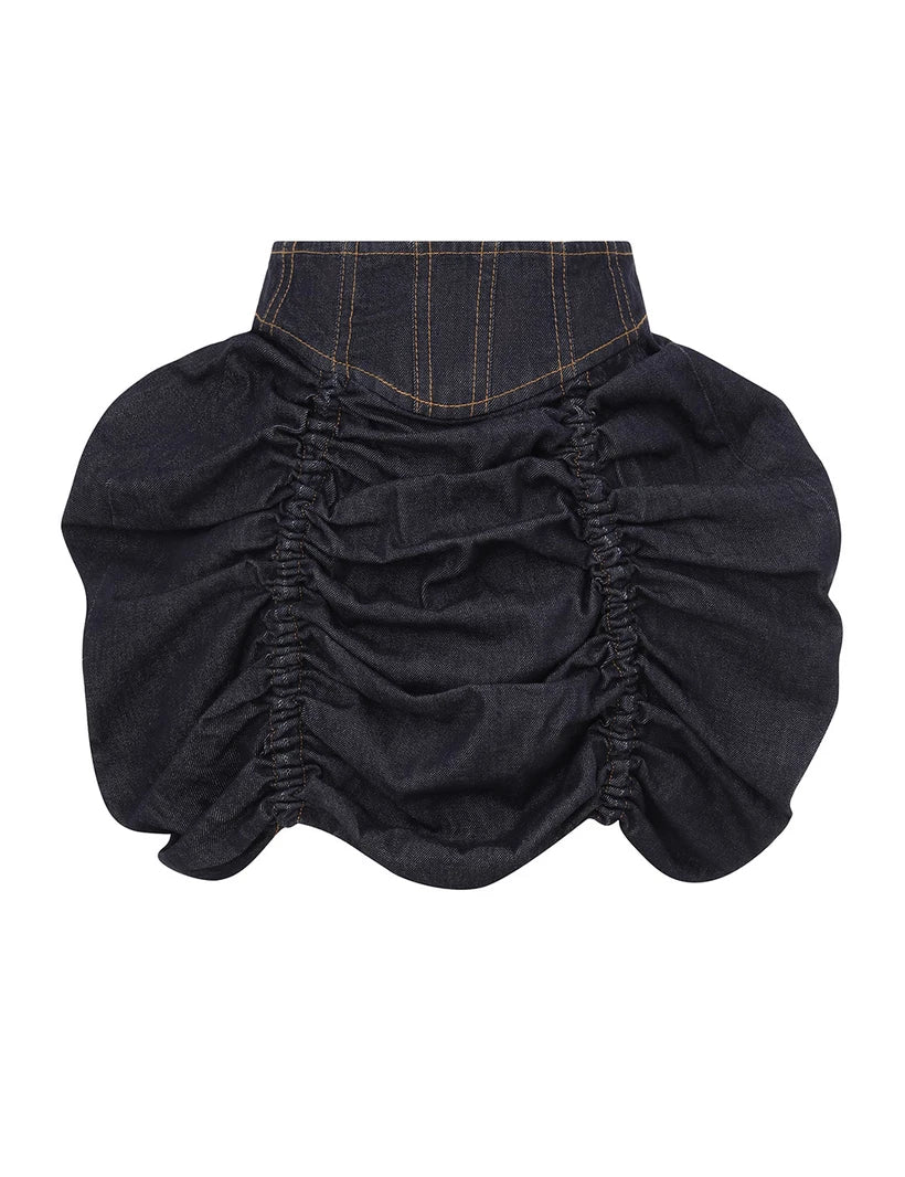 Rebellion Denim Mini Skirt