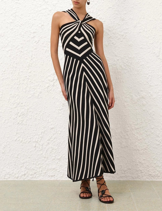 Illuminate Halter Dress