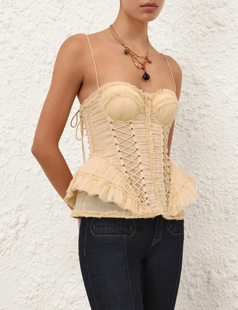 Rebellion Frayed Corset