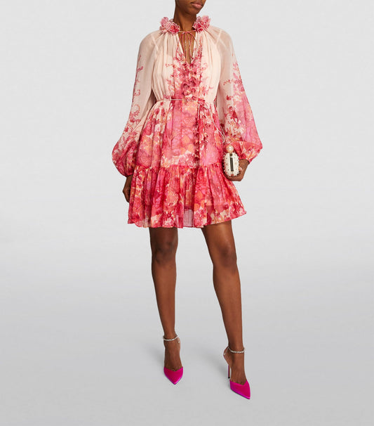 High Tide Lantern Mini Dress