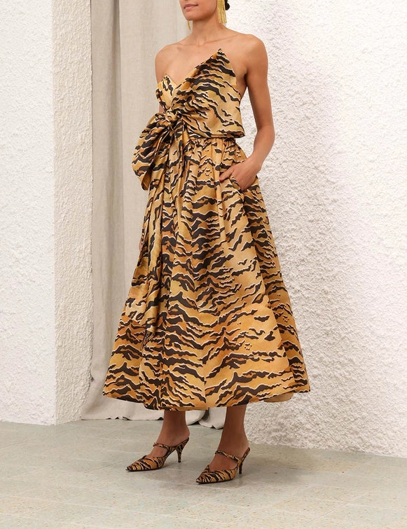 Matchmaker Bow Midi Dress