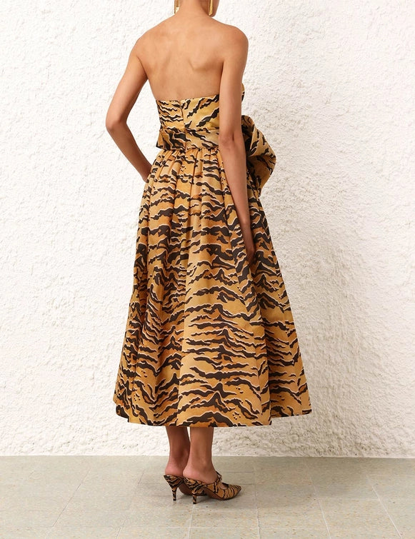Matchmaker Bow Midi Dress
